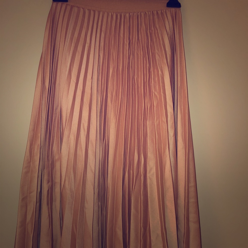 Midi Accordion Skirt